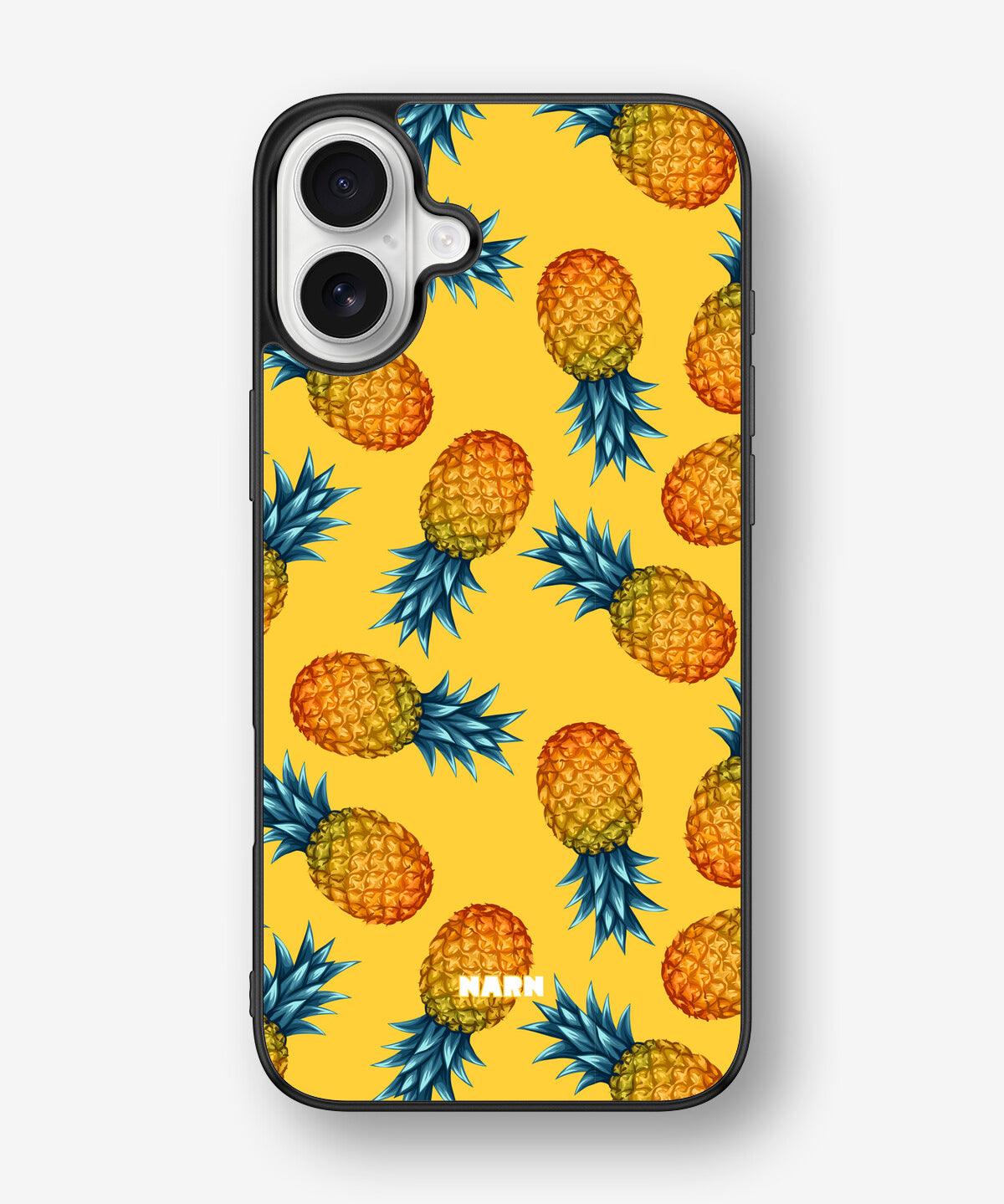 iPhone 16 Plus Hard Case – Sunny Pineapple - View 1