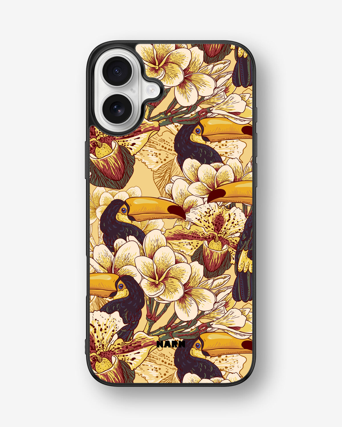 iPhone 16 Plus Hard Case – Toucans - View 1