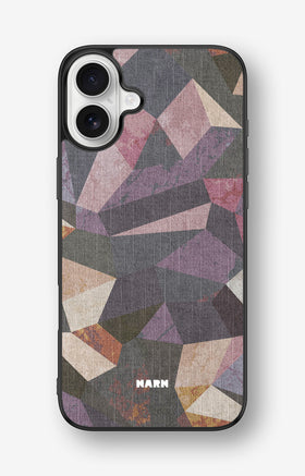 iPhone 16 Plus Hard Case – Triangles - View 1