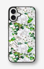 iPhone 16 Plus Hard Case – White Bloom - View 1