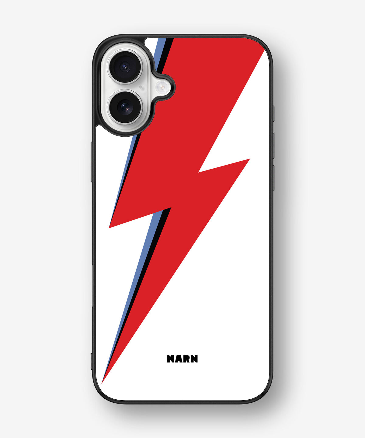 iPhone 16 Plus Hard Case – White Bowie  - View 1