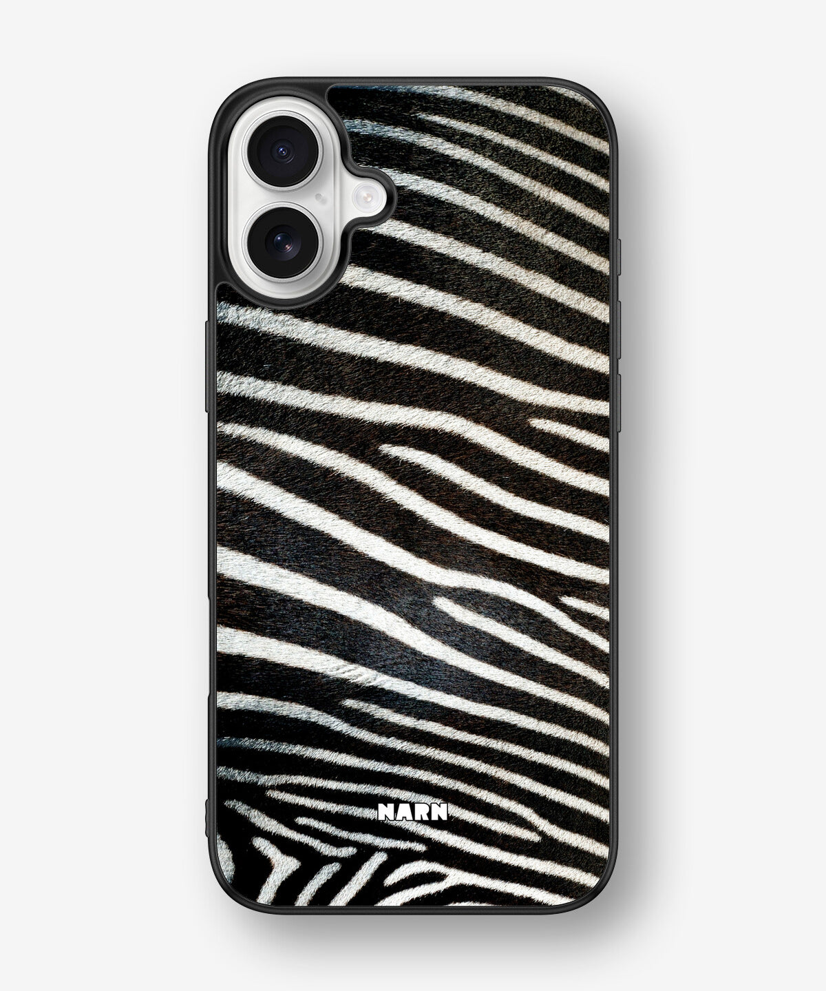 iPhone 16 Plus Hard Case – Zebra Stripe - View 1