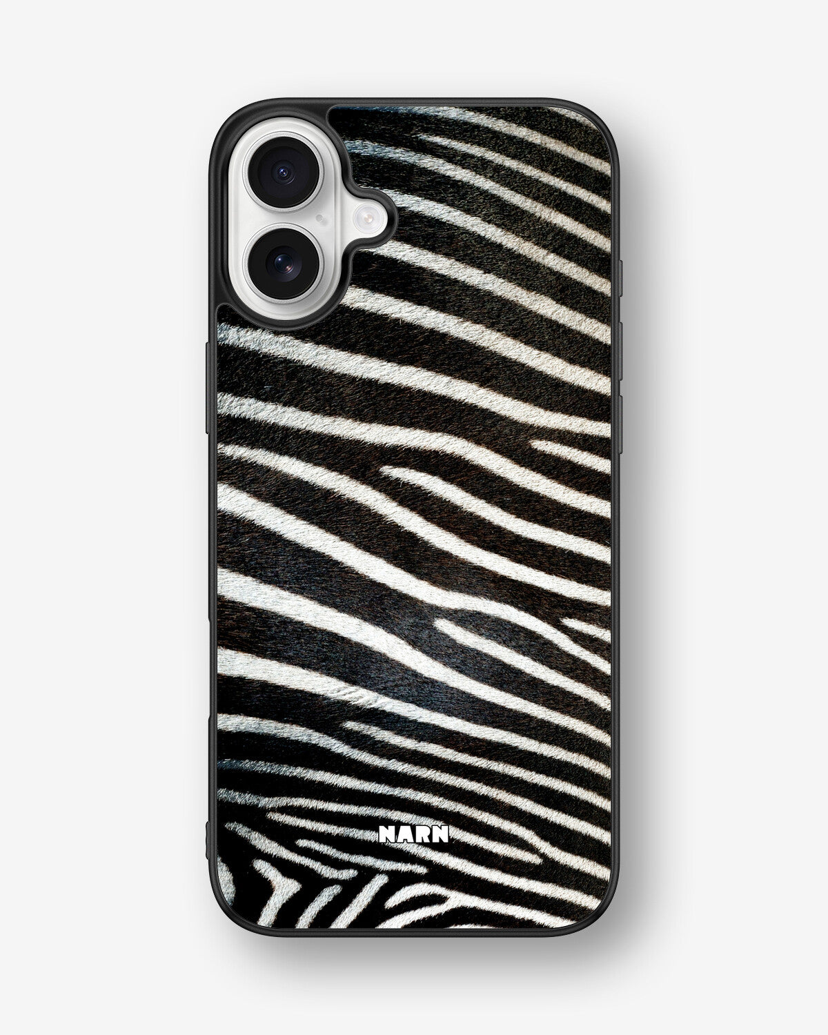 iPhone 16 Plus Hard Case – Zebra Stripe - View 1