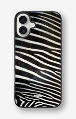 iPhone 16 Plus Hard Case – Zebra Stripe - View 1