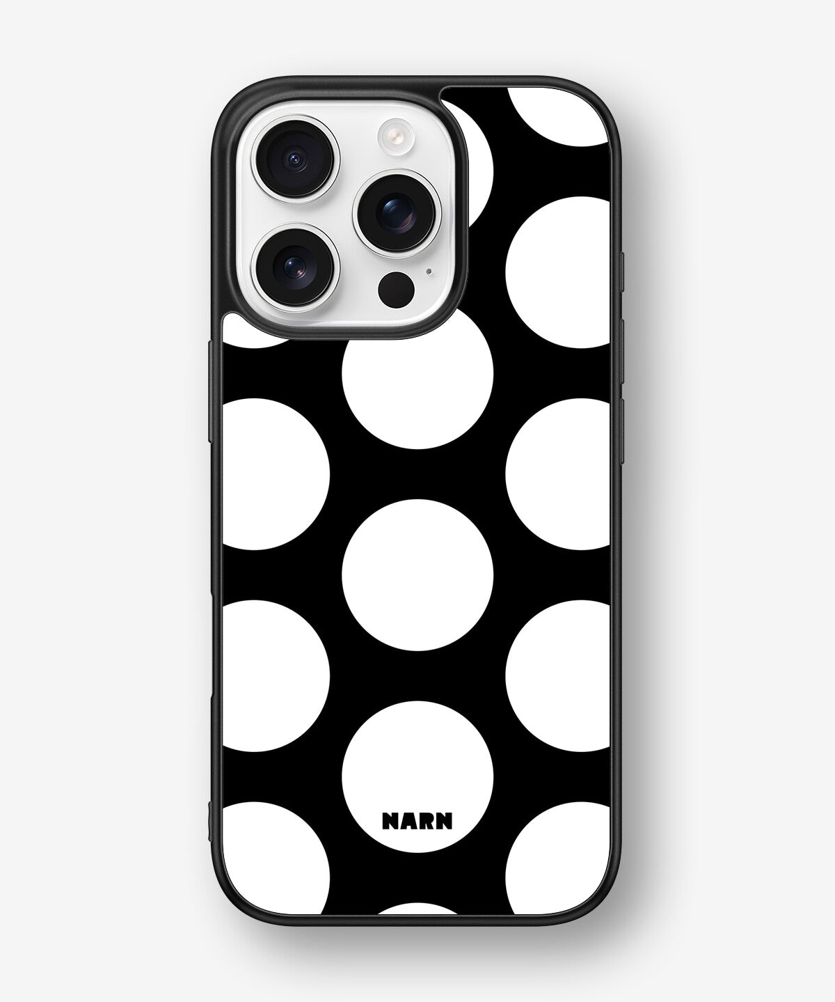 iPhone 16 Pro Hard Case – Bold Dots - View 1