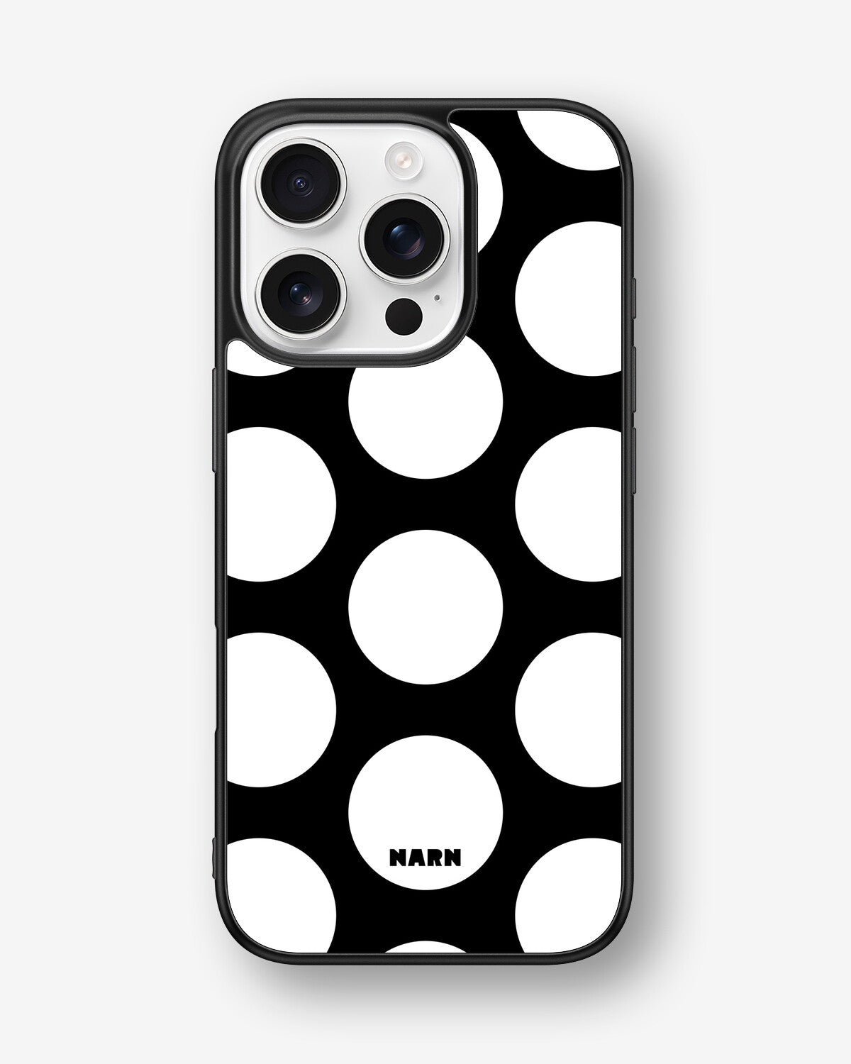 iPhone 16 Pro Hard Case – Bold Dots - View 1