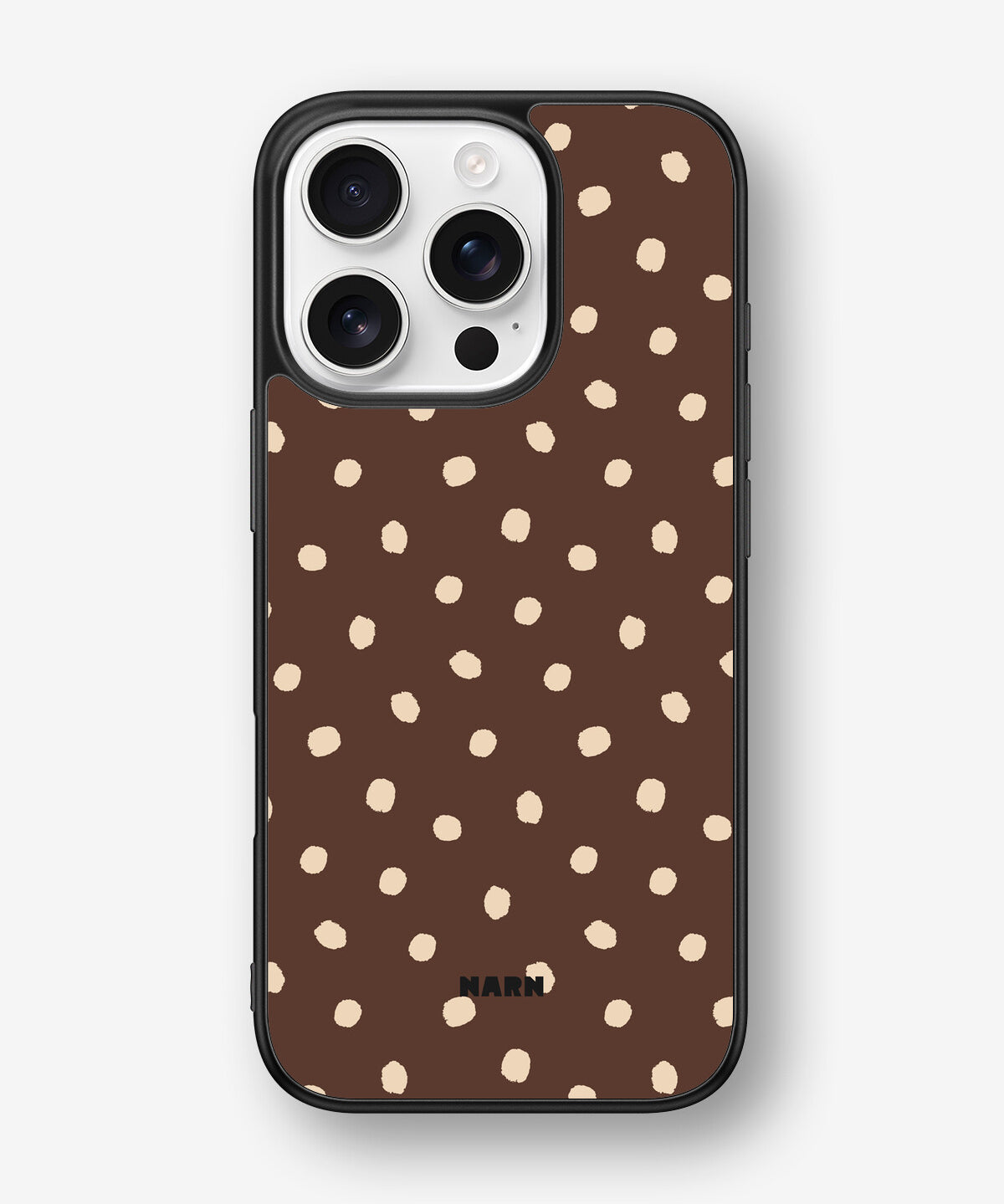 iPhone 16 Pro Hard Case – Choco Dots - View 1