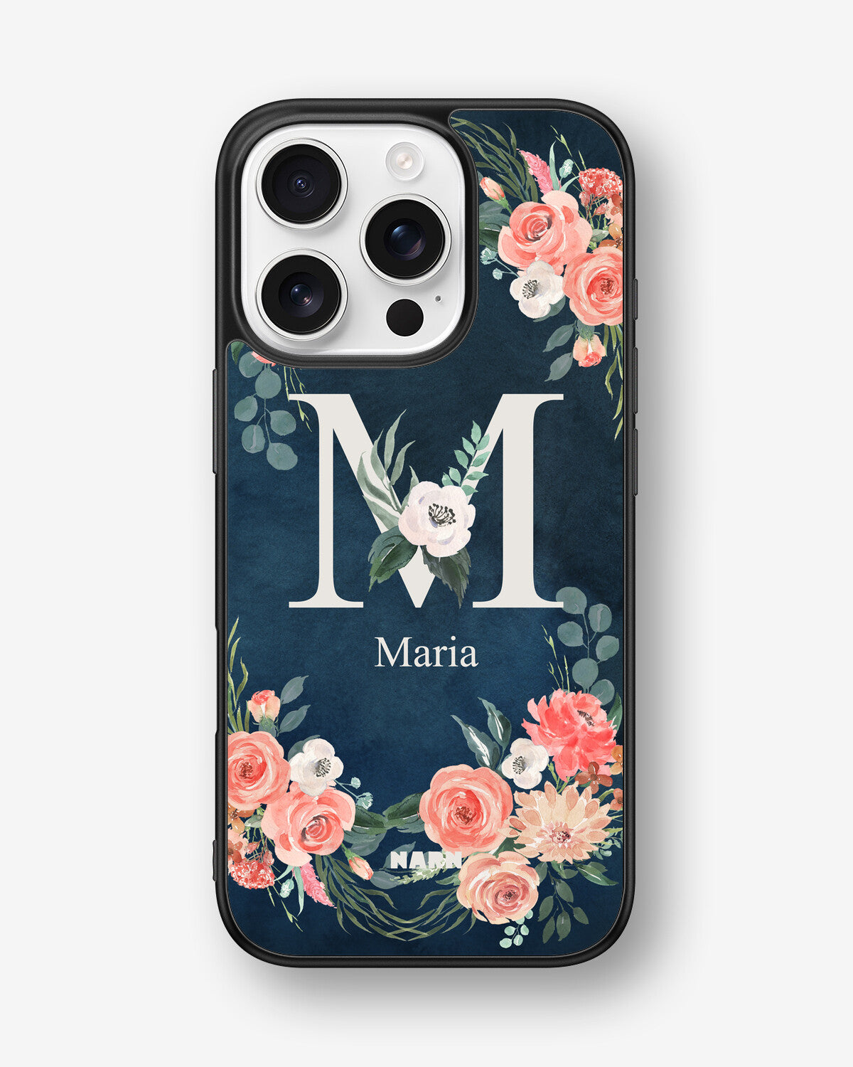 iPhone 16 Pro Hard Case – Custom - Floral - View 1