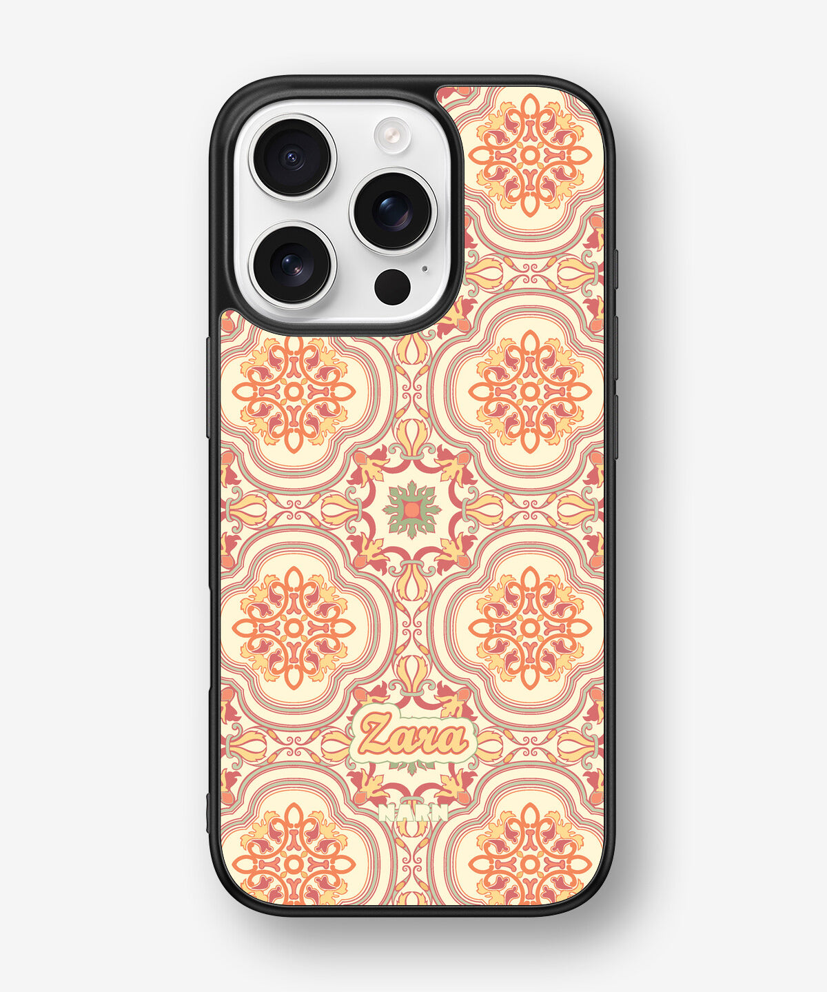 iPhone 16 Pro Hard Case – Custom - Moroccan  - View 1