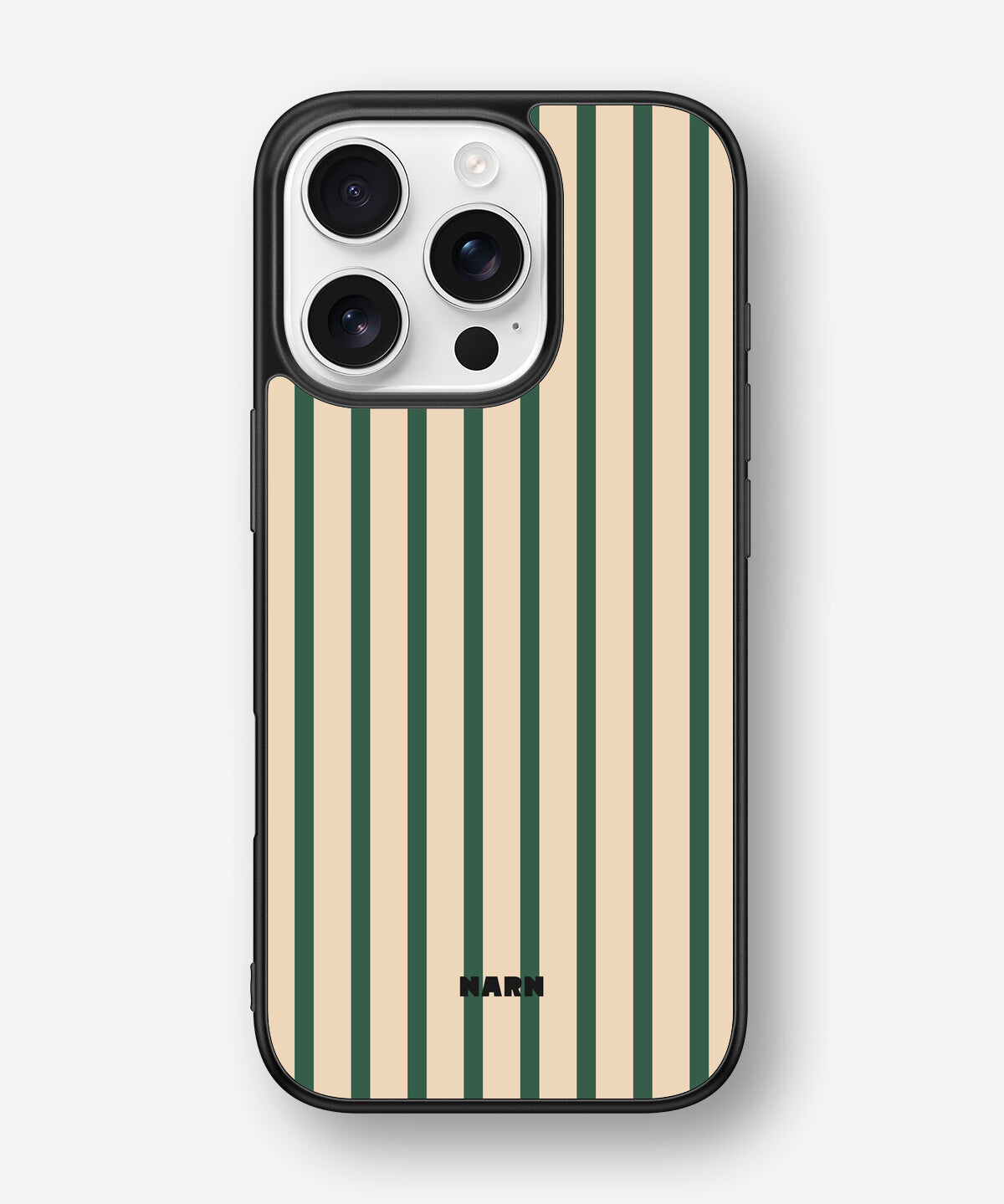 iPhone 16 Pro Hard Case – Evergreen Stripe - View 1