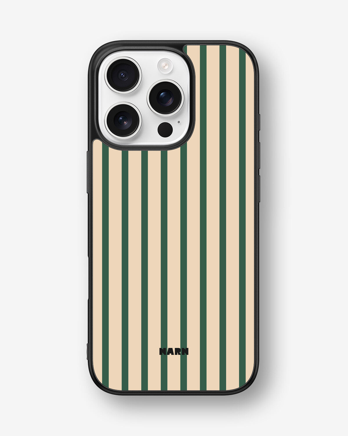 iPhone 16 Pro Hard Case – Evergreen Stripe - View 1