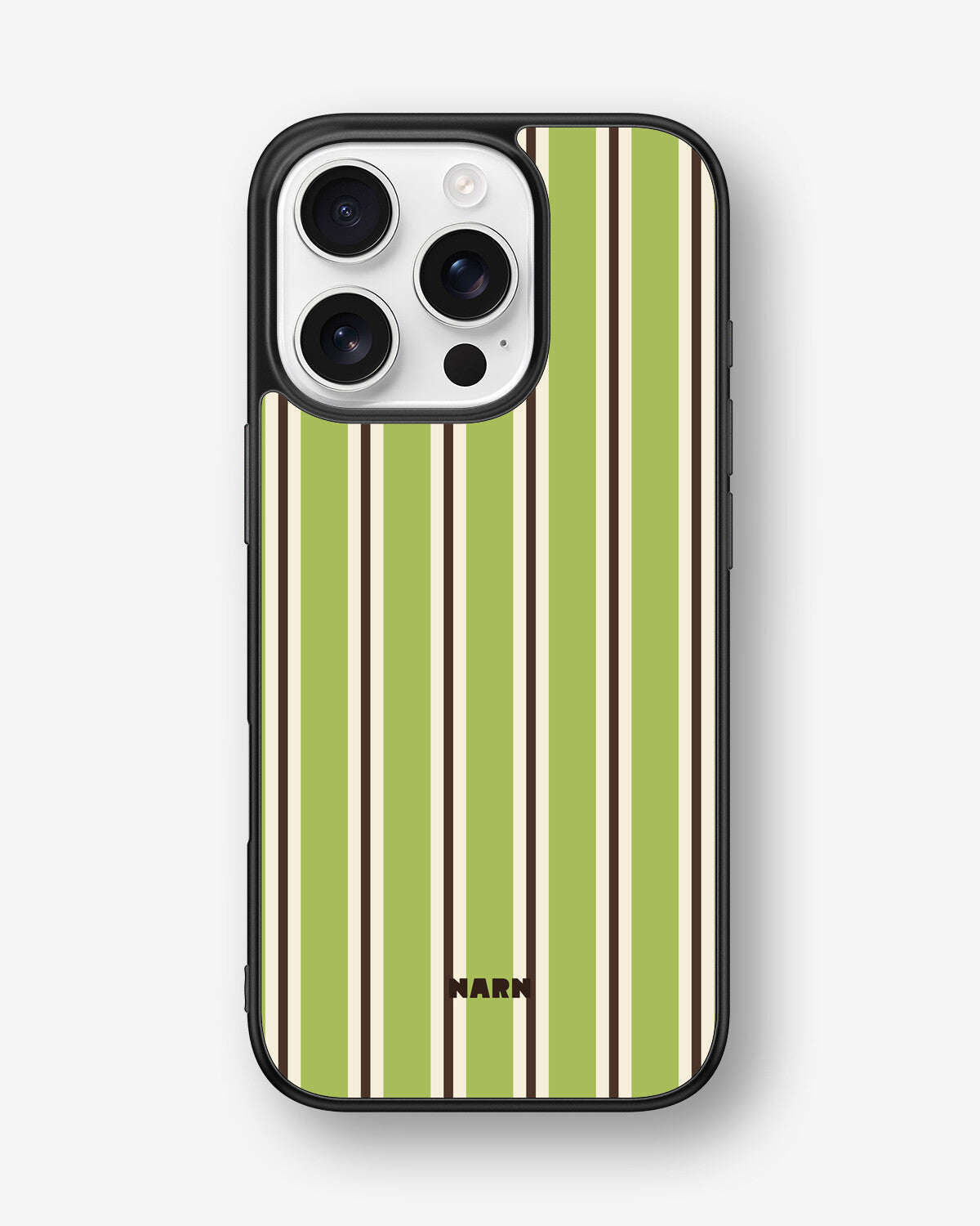 iPhone 16 Pro Hard Case – Matcha Lines - View 1