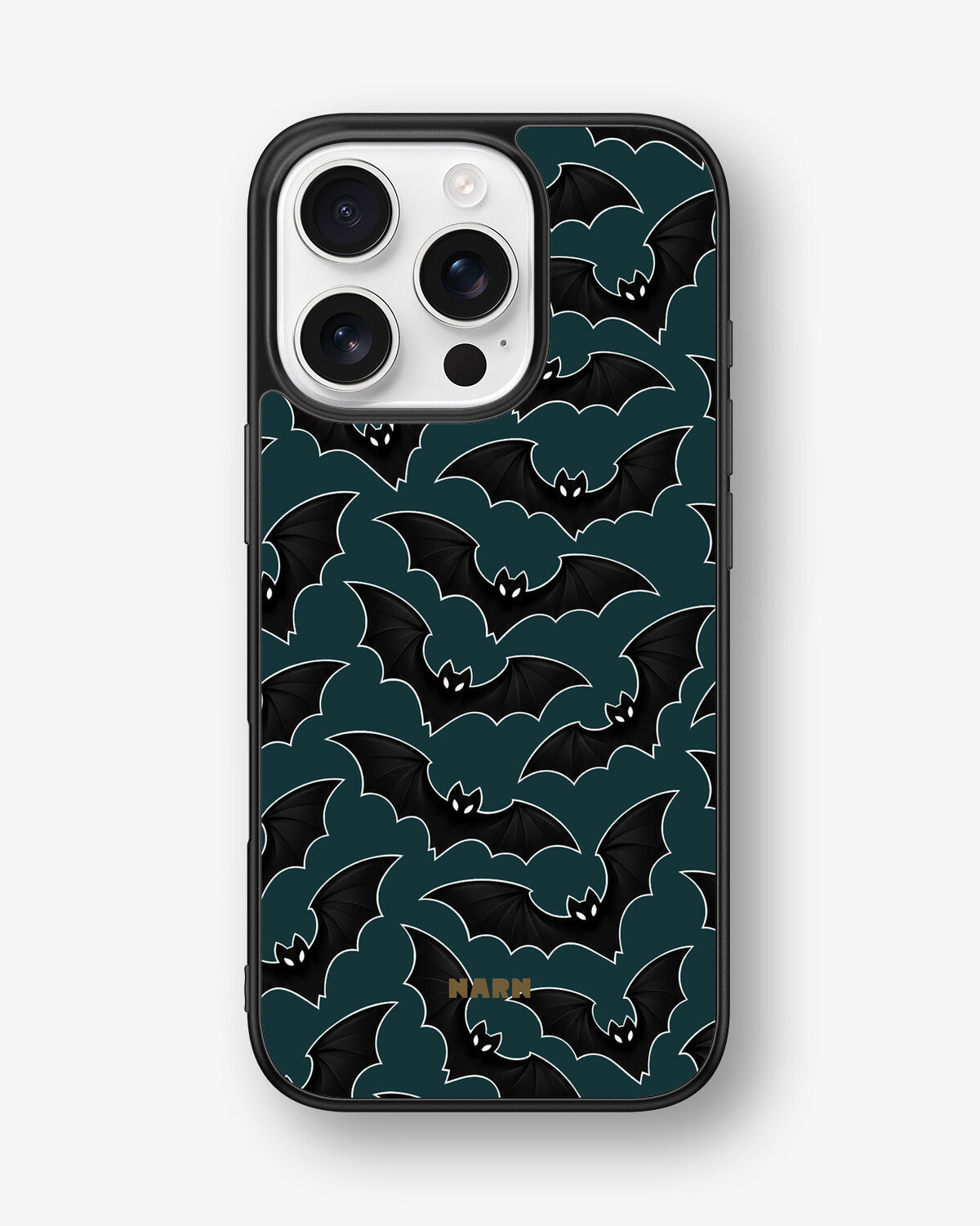 iPhone 16 Pro Hard Case – Midnight Bats - View 1