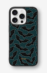 iPhone 16 Pro Hard Case – Midnight Bats - View 1