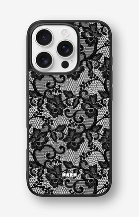 iPhone 16 Pro Hard Case – Midnight Lace - View 1