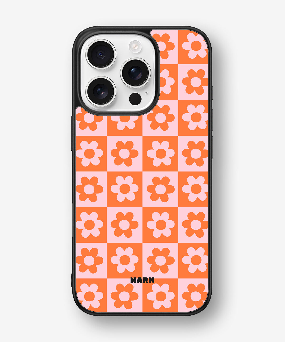 iPhone 16 Pro Hard Case – Peach Petals - View 1