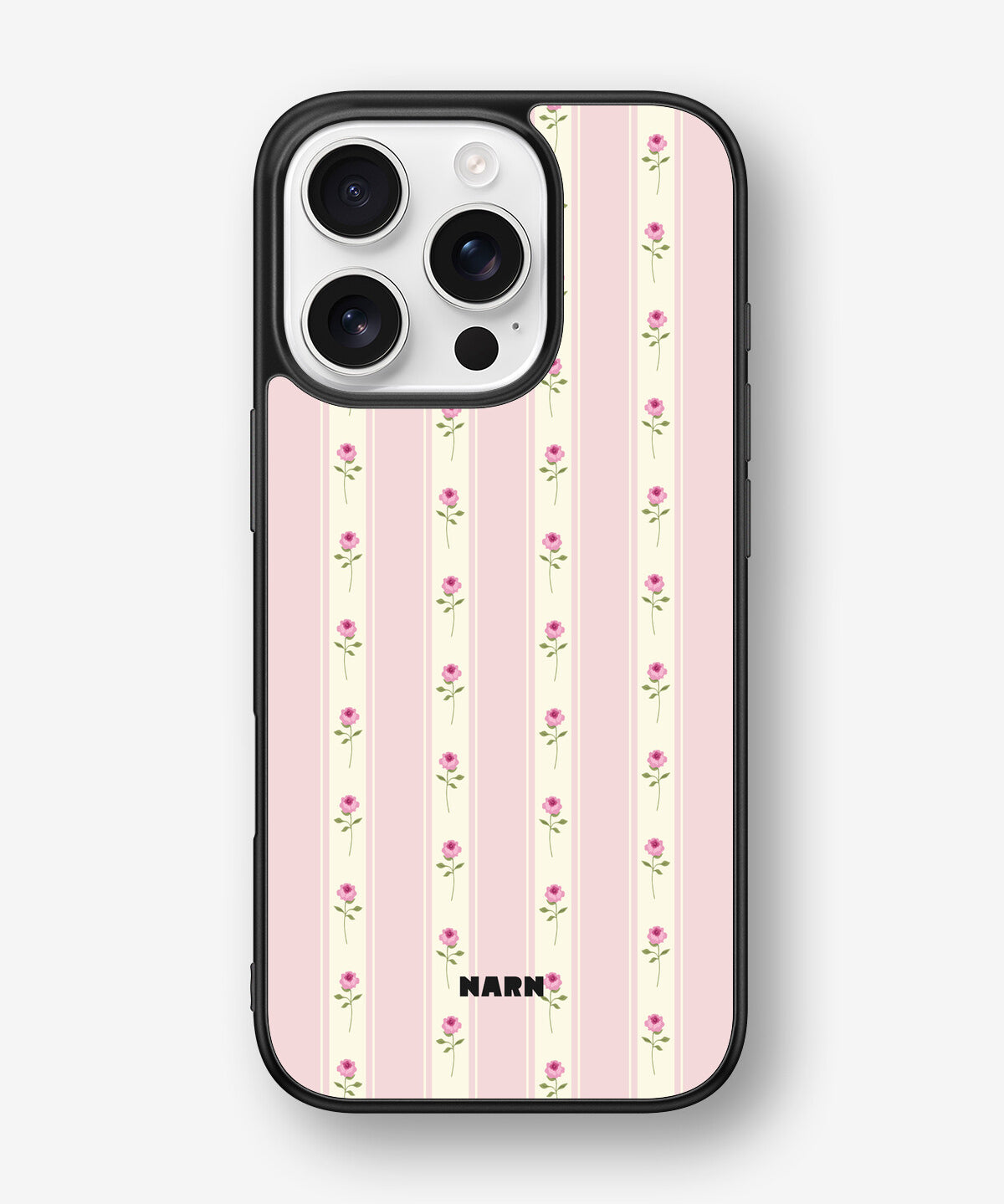 iPhone 16 Pro Hard Case – Rose Lines - View 1