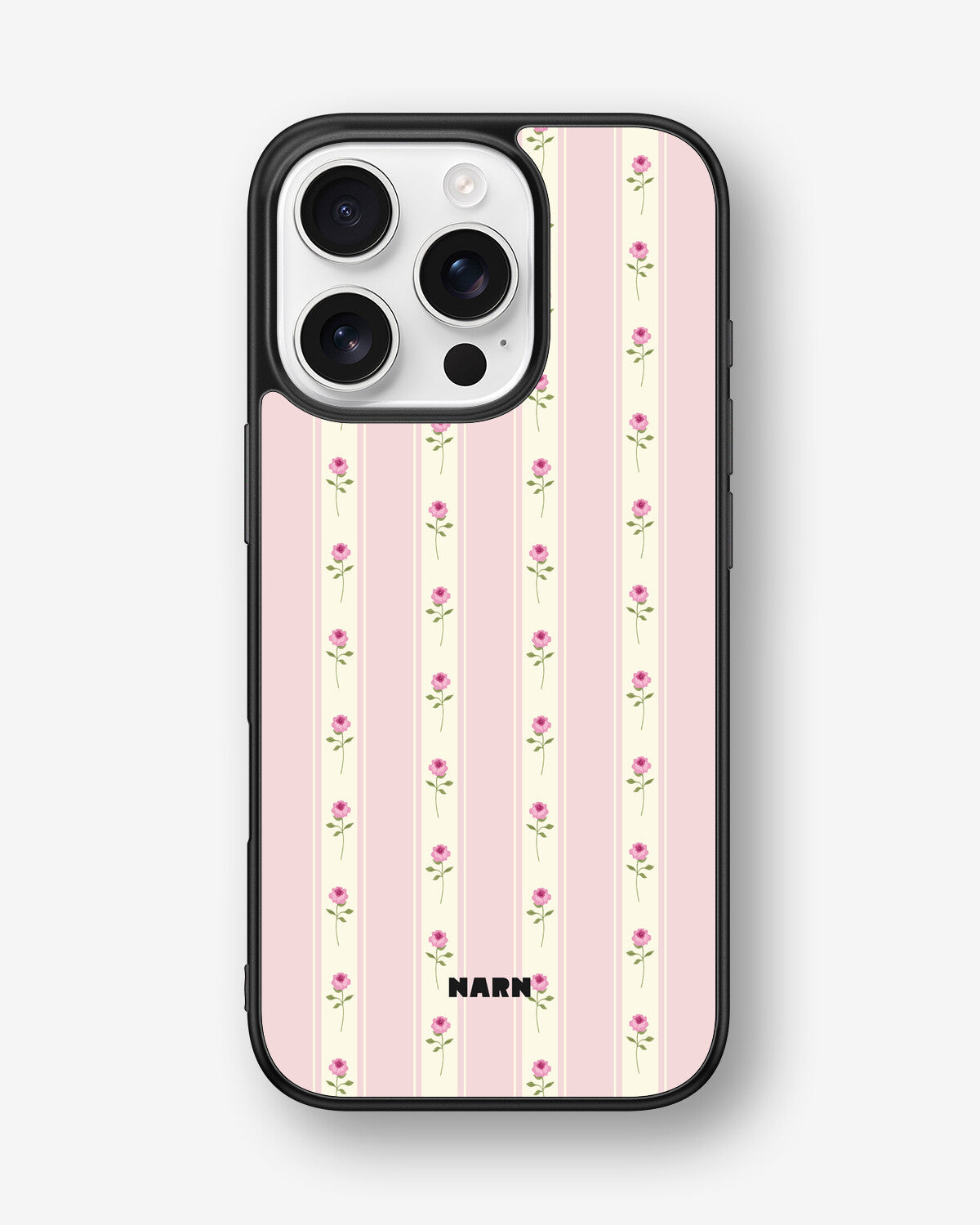 iPhone 16 Pro Hard Case – Rose Lines - View 1