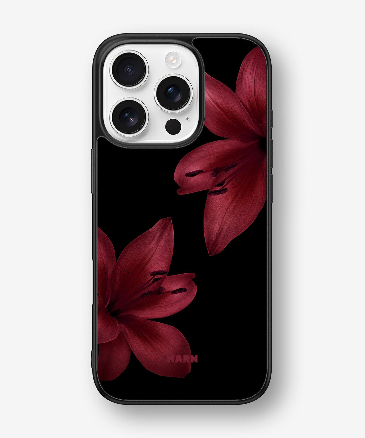 iPhone 16 Pro Hard Case – Ruby Lily - View 1