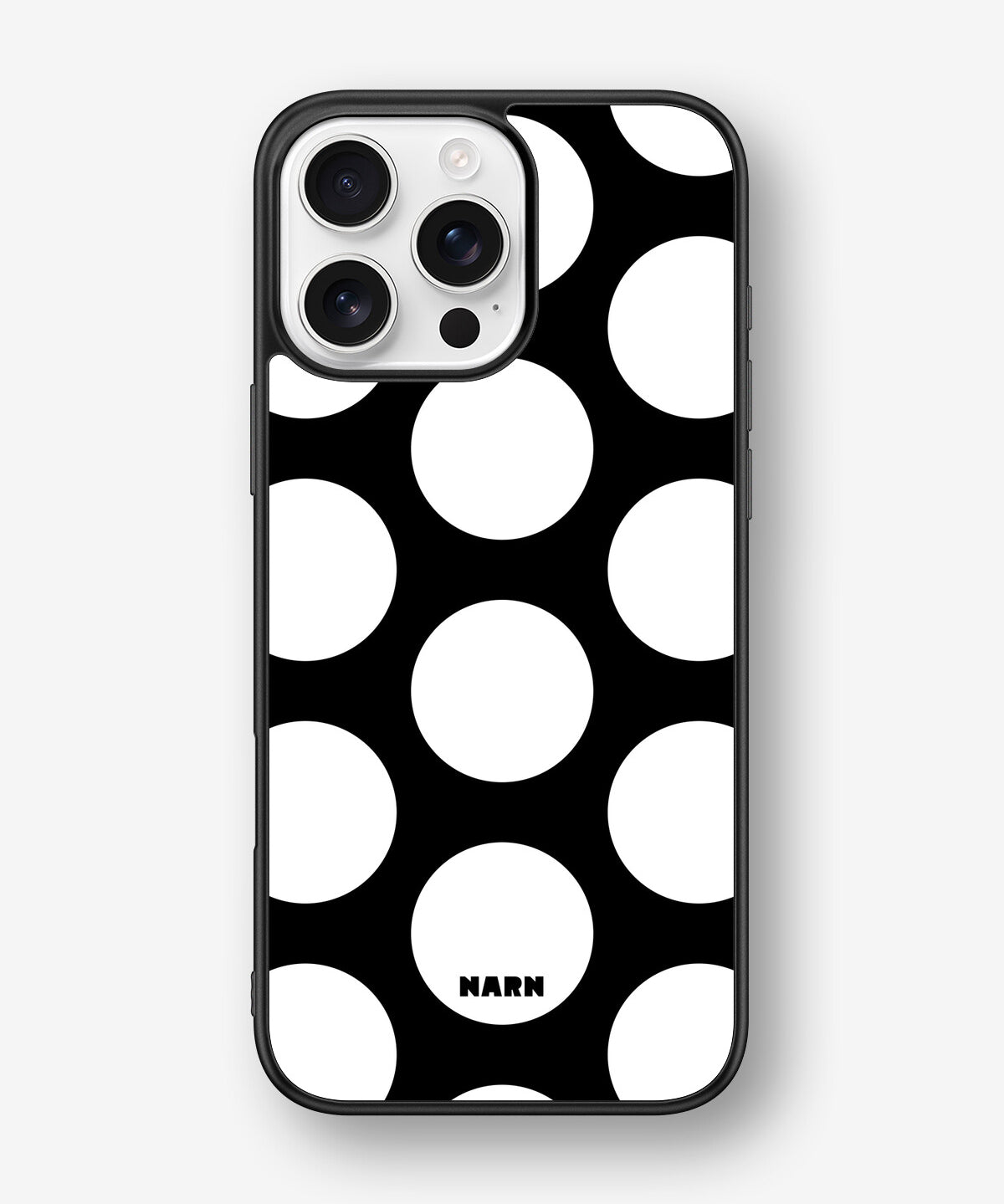 iPhone 16 Pro Max Hard Case – Bold Dots - View 1