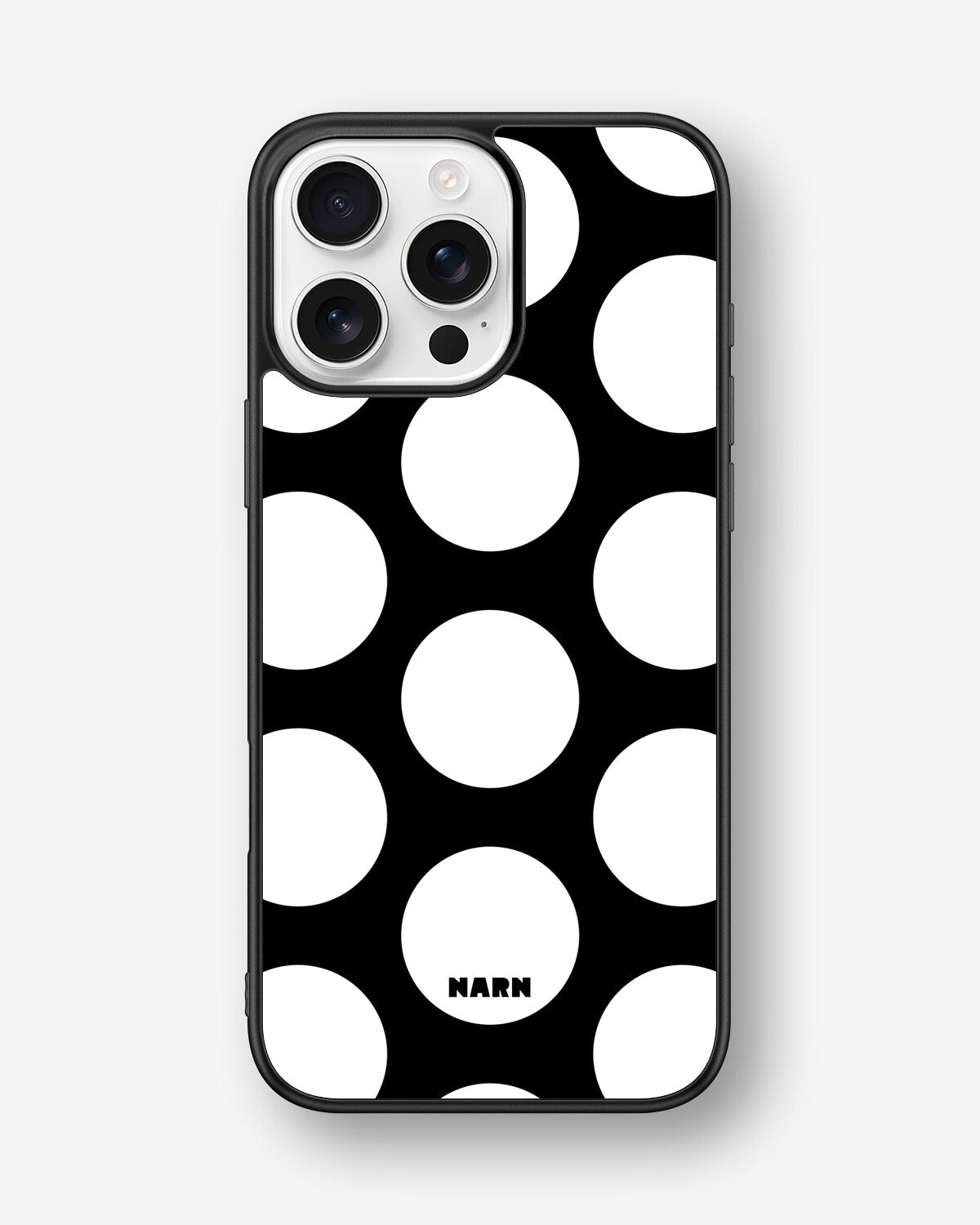iPhone 16 Pro Max Hard Case – Bold Dots - View 1