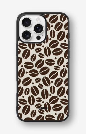 iPhone 16 Pro Max Hard Case – Coffee Beans - View 1