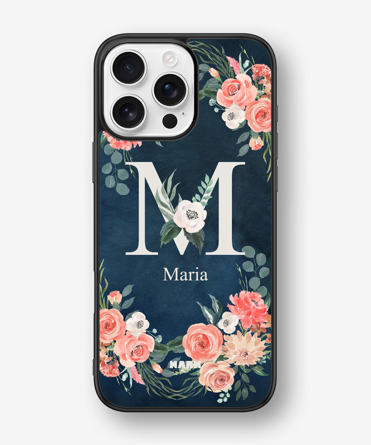 iPhone 16 Pro Max Hard Case – Custom - Floral - View 1