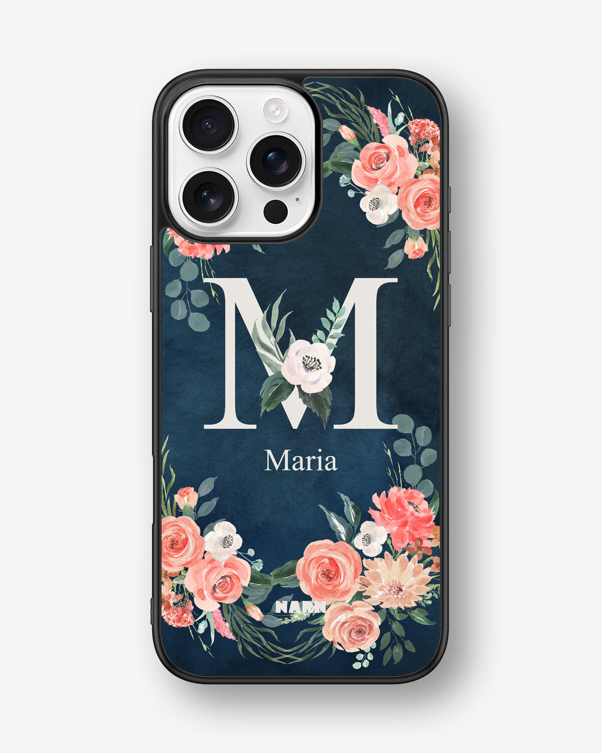 iPhone 16 Pro Max Hard Case – Custom - Floral - View 1