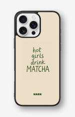 iPhone 16 Pro Max Hard Case – Drink Matcha - View 1