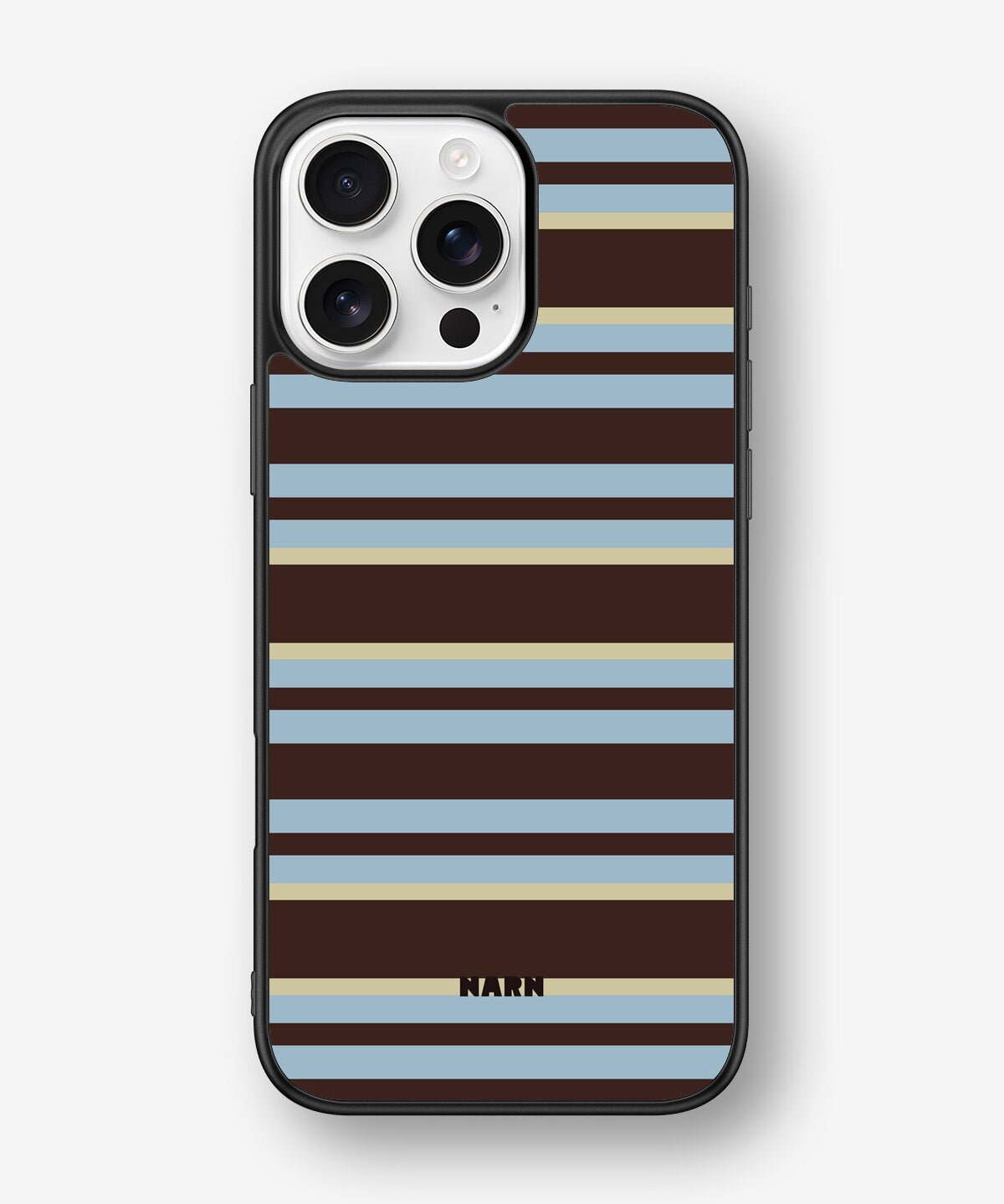 iPhone 16 Pro Max Hard Case – Latte Lines - View 1