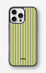 iPhone 16 Pro Max Hard Case – Matcha Lines - View 1