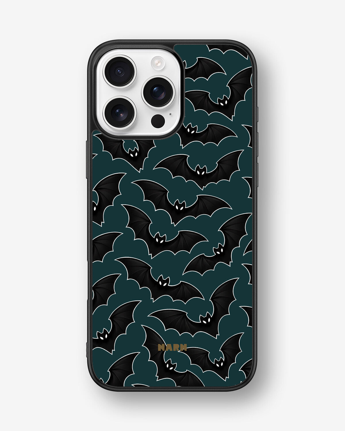 iPhone 16 Pro Max Hard Case – Midnight Bats - View 1