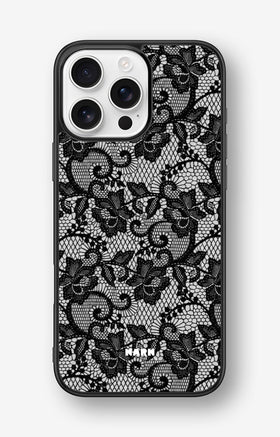 iPhone 16 Pro Max Hard Case – Midnight Lace - View 1