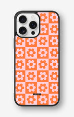 iPhone 16 Pro Max Hard Case – Peach Petals - View 1