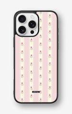 iPhone 16 Pro Max Hard Case – Rose Lines - View 1