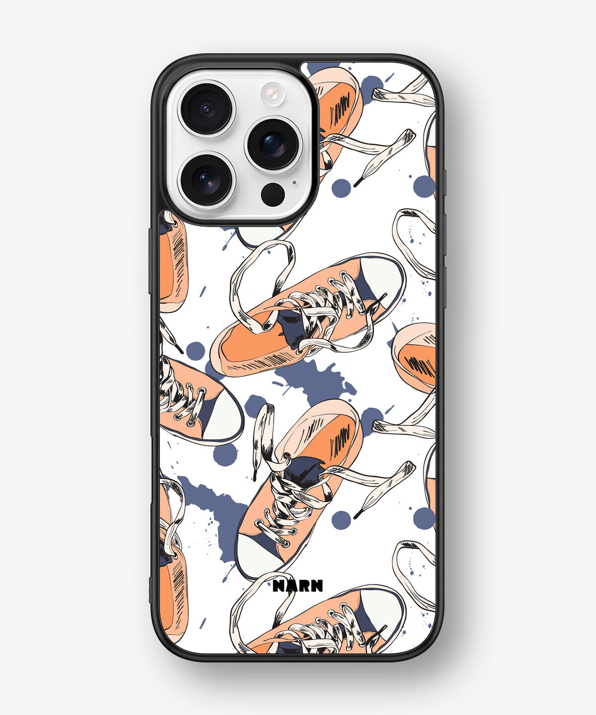 iPhone 16 Pro Max Hard Case – Apricot Sneakers - View 1