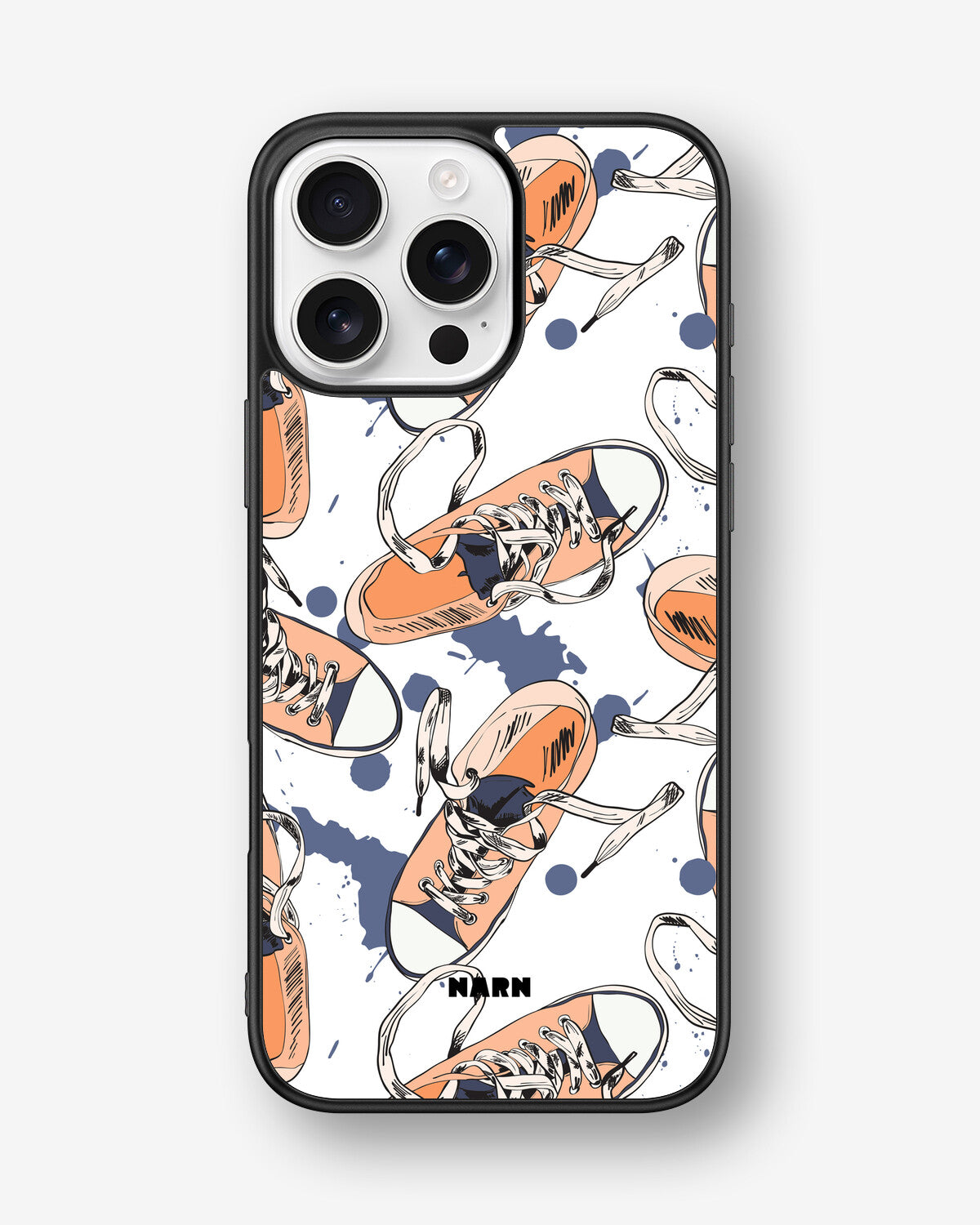 iPhone 16 Pro Max Hard Case – Apricot Sneakers - View 1
