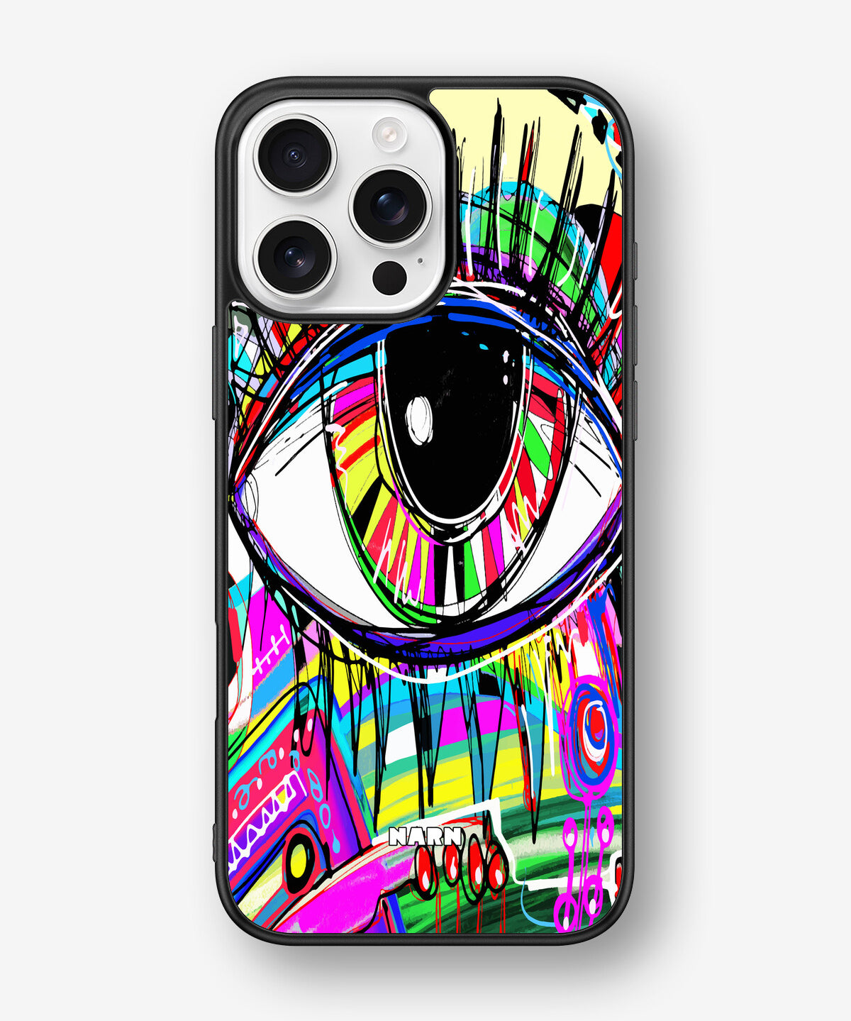 iPhone 16 Pro Max Hard Case – Abstract Eye - View 1