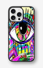 iPhone 16 Pro Max Hard Case – Abstract Eye - View 1