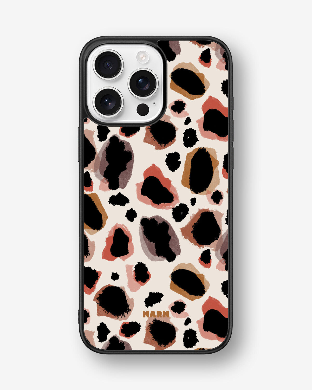 iPhone 16 Pro Max Hard Case – Artsy Leopard - View 1