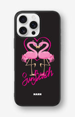 iPhone 16 Pro Max Hard Case – Beach Flamingo - View 1