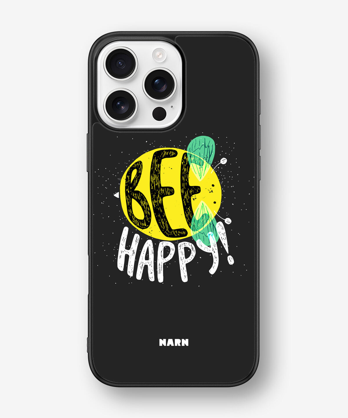 iPhone 16 Pro Max Hard Case – BEE Happy - View 1