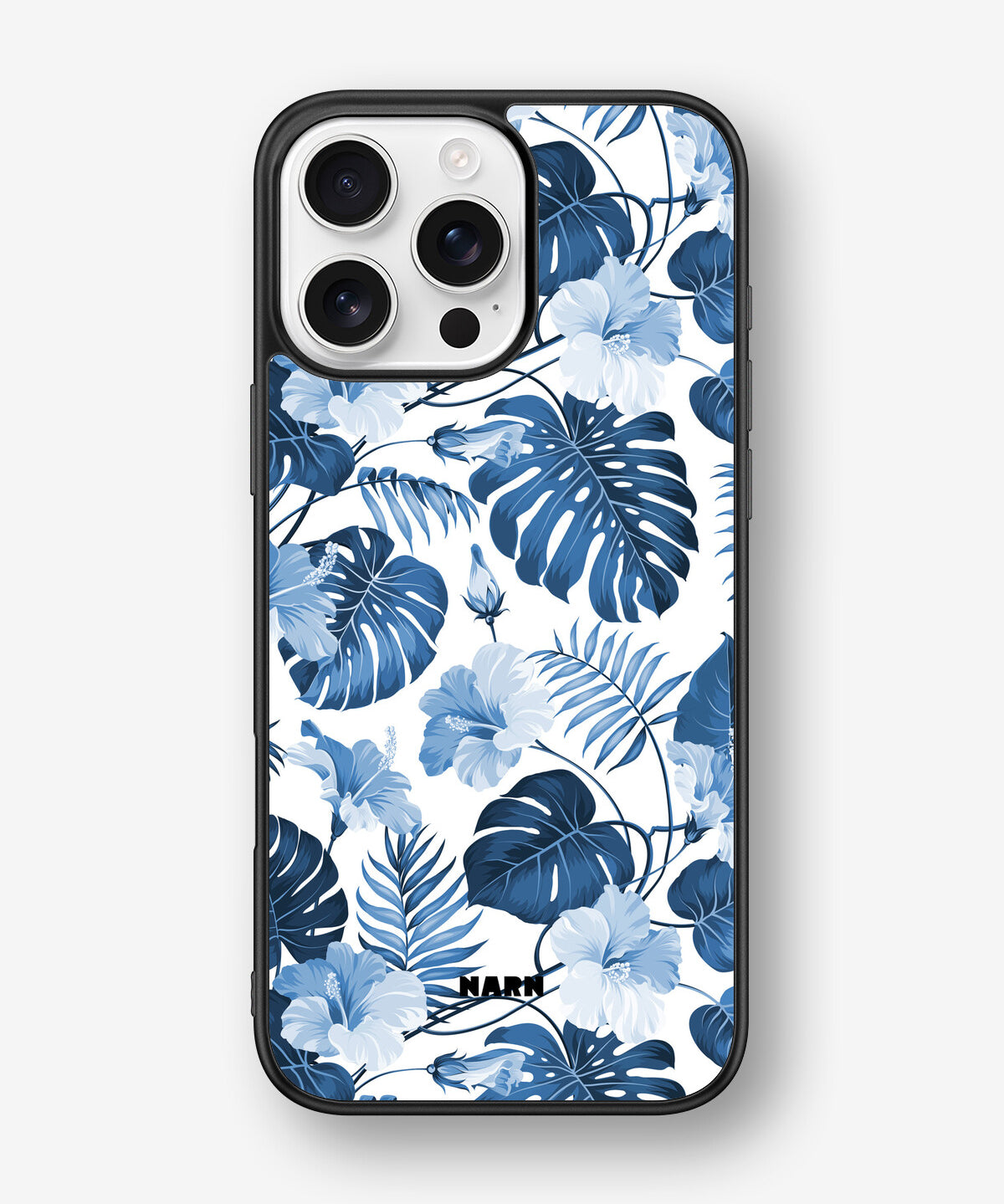iPhone 16 Pro Max Hard Case – Blue Tropics - View 1