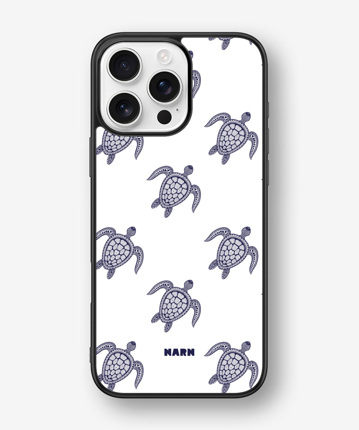 iPhone 16 Pro Max Hard Case – Blue Turtles - View 1
