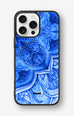 iPhone 16 Pro Max Hard Case – Blue Vintage - View 1