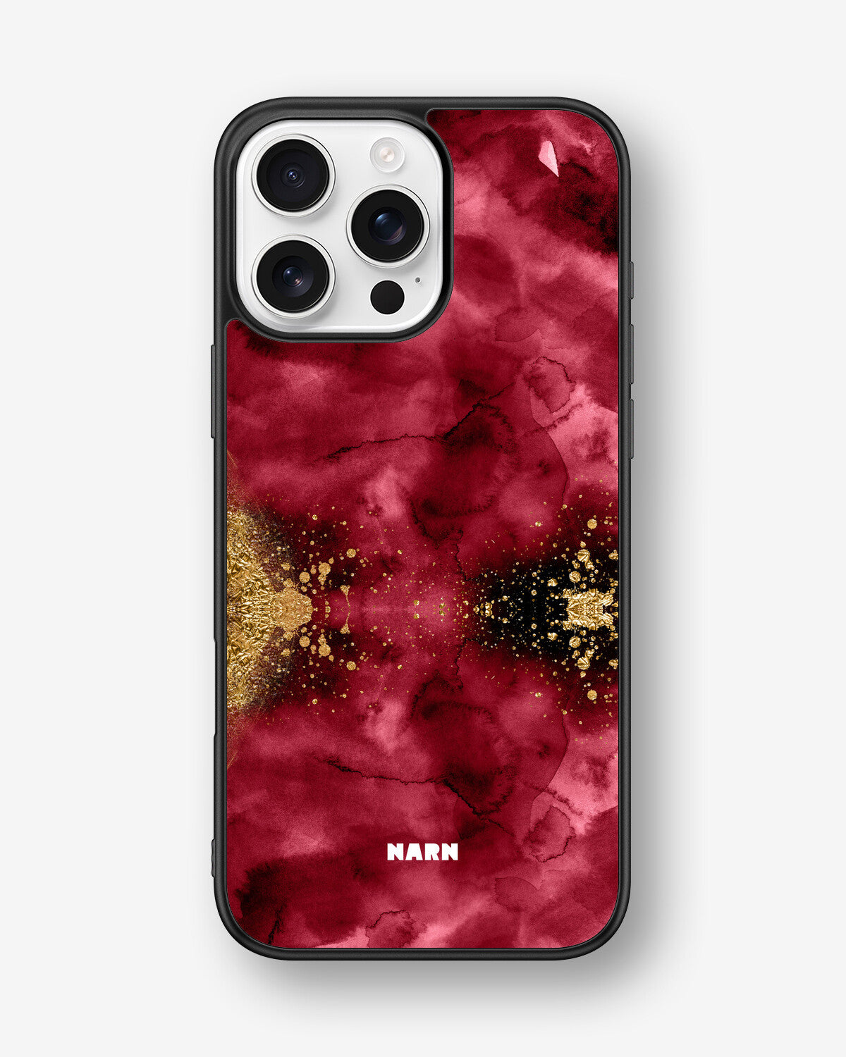 iPhone 16 Pro Max Hard Case – Burgendy Shimmer - View 1