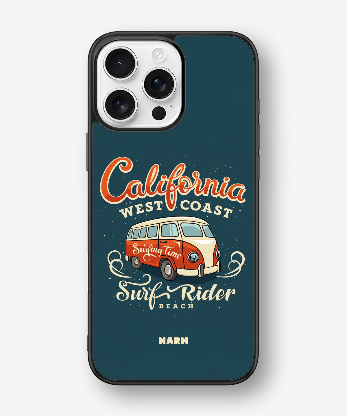 iPhone 16 Pro Max Hard Case – California Surf - View 1