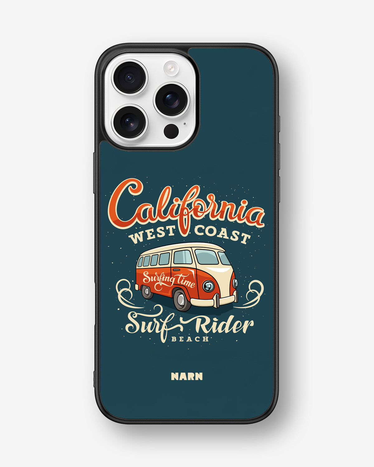 iPhone 16 Pro Max Hard Case – California Surf - View 1