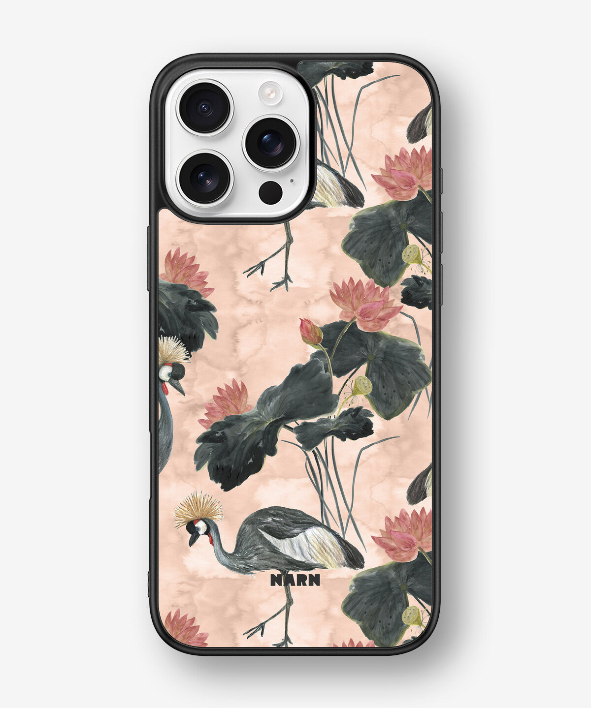 iPhone 16 Pro Max Hard Case – Crowned Bird - View 1