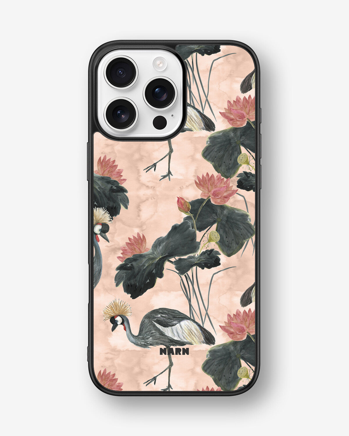 iPhone 16 Pro Max Hard Case – Crowned Bird - View 1